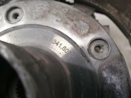 PORSCHE Porsche 911 991 TURBO Left Front Hub 99134165724 Wheel Bearing Housing Front Li PCCB — thumbnail 5
