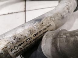PORSCHE Porsche 911 991 Cooling Pipe 99110605102 Cooling Water Hose Hose 99110675302 — thumbnail 7