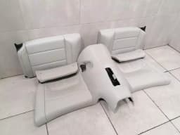 PORSCHE Porsche 911 991 CONVERTIBLE rear seat set / convertible rear seat set tile grey — thumbnail 4