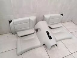PORSCHE Porsche 911 991 CONVERTIBLE rear seat set / convertible rear seat set tile grey — thumbnail 2