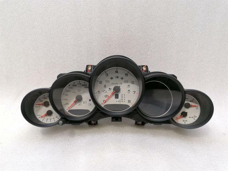 PORSCHE Porsche 911 991 Instrument Cluster 99164198758 Speedometer SPEEDOMETER TURBO S WHITE