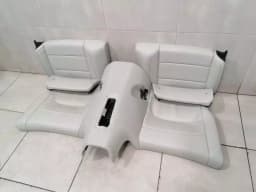 PORSCHE Porsche 911 991 CONVERTIBLE rear seat set / convertible rear seat set tile grey — thumbnail 3
