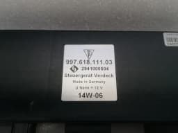 PORSCHE Porsche 911 997 Convertible Roof Module 99761811103 Convertible Roof Module — thumbnail 8