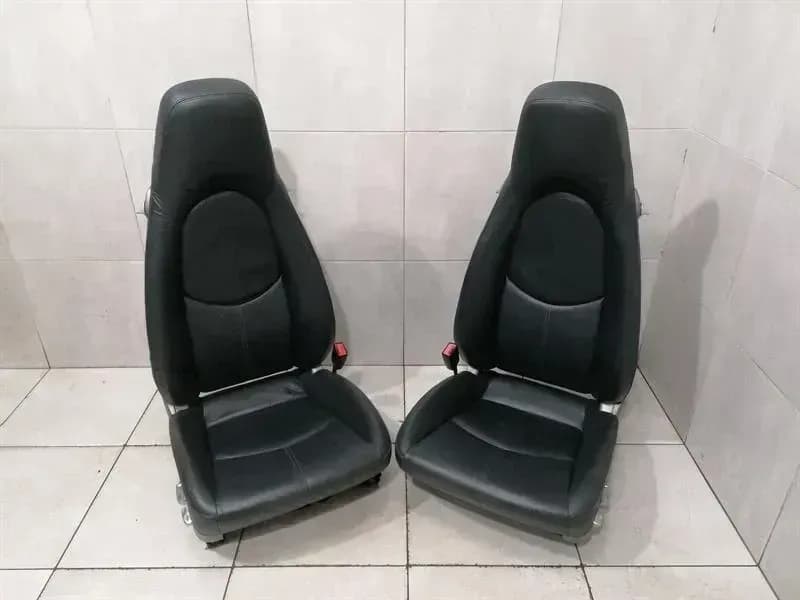 PORSCHE Porsche 911 997 12-Way 12-Way Electric Memory Seats Sea Blue Leather Seats RHD