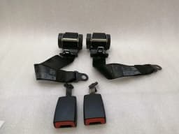 PORSCHE Porsche 911 997 rear seatbelt set 99780303600 seat belt rear set convertible — thumbnail 2