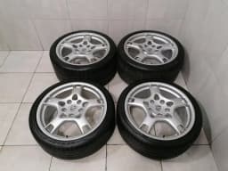 PORSCHE Porsche 911 997 C2 Alloy Wheel Set 99736215600 Alloy Wheel 19 Carrera S BBS 8J 11J — thumbnail 2