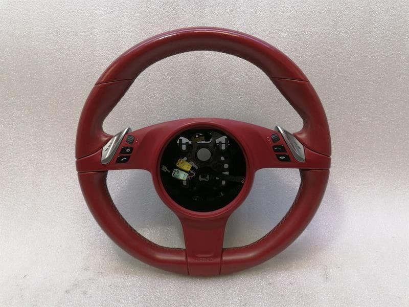 PORSCHE Porsche 911 997 Steering Wheel 99734780333 Steering Wheel Carrera Red Heated Heated