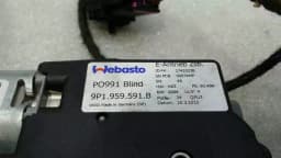PORSCHE Porsche 911 991 Sun Roof Engine 9P1959591B Sunroof Motor Kit Set 99161821600 — thumbnail 2
