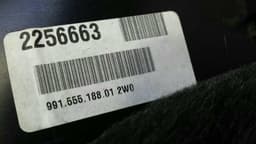PORSCHE Porsche 911 991 Right C Post Cover 99155518801 C Pillar Panel Alcantara Re — thumbnail 6