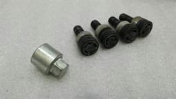 PORSCHE Porsche 911 991 Wheel Lock Bolts Set Wheel Bolts Lock Set KIT — thumbnail 3