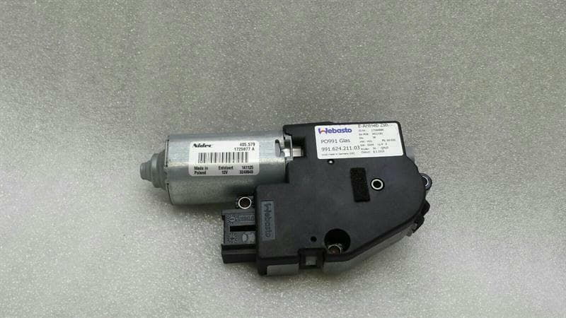 PORSCHE Porsche 911 991 Sun Roof Engine 99162421103 Sunroof Motor