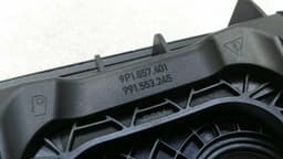 PORSCHE Porsche 911 991 Gear Selector Surround 9P1857401 Gear Bag Cover PDK — thumbnail 7