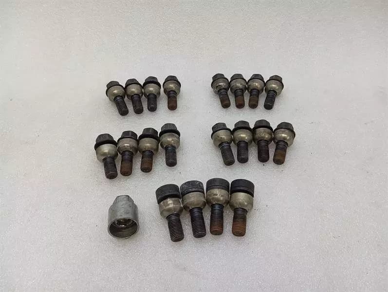 PORSCHE PORSCHE 911 991 WHT006980C SET OF WHEEL BOLTS lockable WHT006978 WHEEL SCREWS