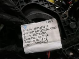 PORSCHE Porsche Cayman 981 GT4 Wiring Loom 981612201 RIGHT HANDLE RHD — thumbnail 8