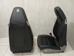 PORSCHE Porsche 911 991 seat 12 way seat 718 leather black — thumbnail 4