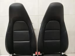 PORSCHE Porsche 911 991 seat 12 way seat 718 leather black — thumbnail 3