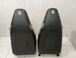 PORSCHE Porsche 911 991 seat 12 way seat 718 leather black — thumbnail 5