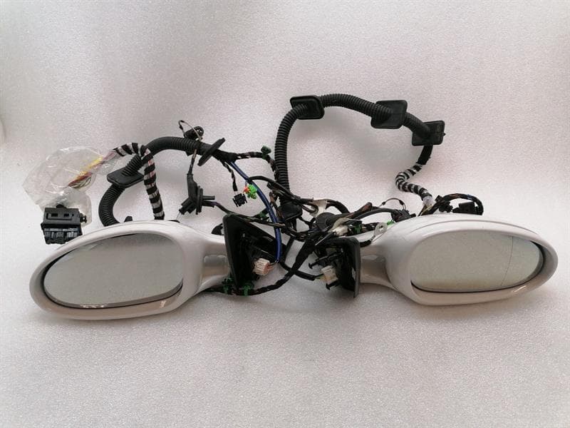 PORSCHE Porsche 911 997 Left Door Mirror RHD 7PIN DIM SET OF 2 Right Hand Handlebars MK2