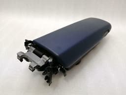 PORSCHE Porsche 911 991 Carrera 4 GTS Center Armrest Armrest BLUE LEATHER COAT OF ARMS CXX — thumbnail 5