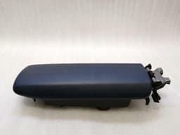 PORSCHE Porsche 911 991 Carrera 4 GTS Center Armrest Armrest BLUE LEATHER COAT OF ARMS CXX — thumbnail 6