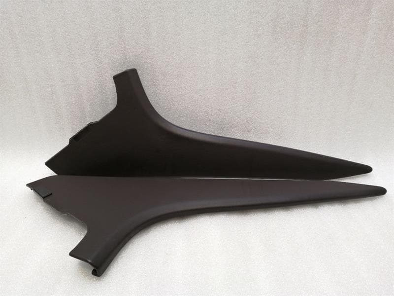 12-16 Porsche 911 991 991553132016j0 espresso leather Center Console Bezel Set