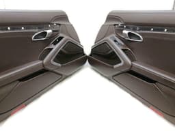 PORSCHE Porsche 911 991 Door Card Set 99155560204 Door Trim Set ESPRESSO EXCLUSIVE — thumbnail 2