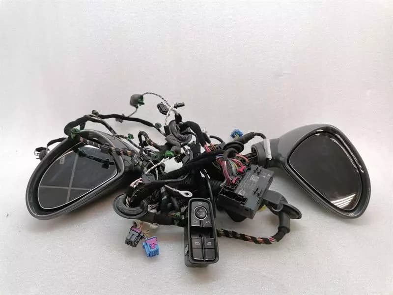 Porsche 911 991 Left Door Mirror RHD 99161271501 Right Handlebar POWER FOLD SET MK1