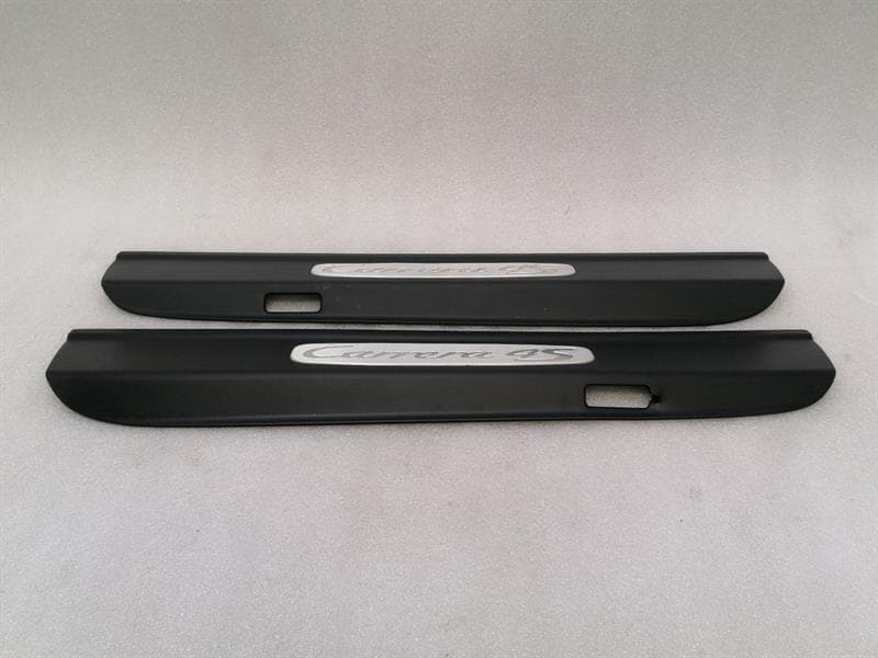 PORSCHE Porsche 911 991 Door Sill Set 99155530416 Entry Bar Set CARRERA 4S