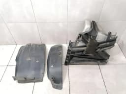 PORSCHE Porsche 911 991 Rear Left Arch Plastic Set 99150563101 WHEEL RUN COVER C4 4S — thumbnail 1