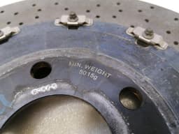MCLAREN McLaren 570S Spider Brake Disc Rear 11c0772cp REAR BRAKE DISC — thumbnail 5