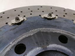MCLAREN McLaren 570S Spider Brake Disc Rear FAULTY 11C0772CP REAR BRAKE DISC — thumbnail 2
