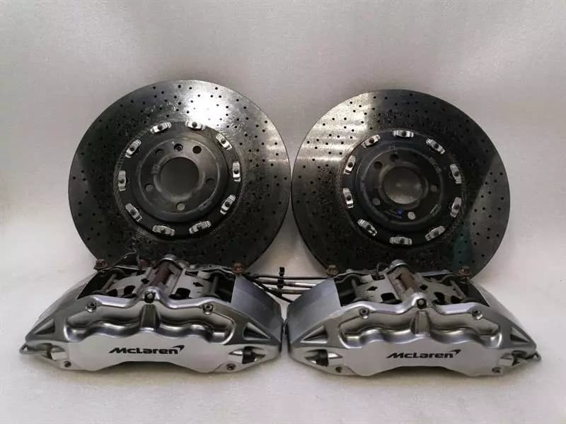 MCLAREN McLaren 570S Spider FRONT Brake Caliper SET CARBON CERAMIC 11C0063CP Caliper