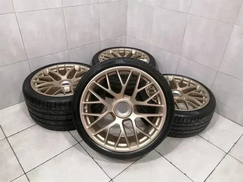 PORSCHE 20 Porsche 911 991 GTS CENTER LOCK Alloy Wheel Set SET 99136216234 Alloy Rims