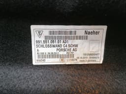 PORSCHE Porsche 911 991 Luggage Compartment Cover 99155105101 Boot Liner — thumbnail 9
