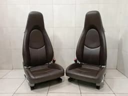 PORSCHE PORSCHE 911 997 SEATS 12-WAY 99752116101 COCOA BROWN SEATS RHD SPORT EXCLUSIVE — thumbnail 1