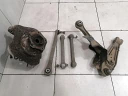 PORSCHE Porsche 911 997 Left Rear Hub Set 99733111107 Wheel Bearing Housing Rear Left Set — thumbnail 9