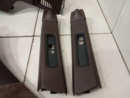 PORSCHE Porsche 911 997 Quarter Cover Set 99755507201 FSG Trim Set COCOA LEATHER — thumbnail 2