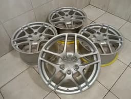 PORSCHE Porsche 911 997 Alloy Wheel Set 99736215701 Alloy Rim 9.5JX19 ET46 8JX19 ET57 MK2 — thumbnail 1