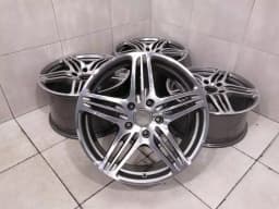 PORSCHE 19 PORSCHE 911 997 ALLOY WHEELS 99736215605 "TURBO" ALLOY WHEEL SET 11J 8.5J — thumbnail 1