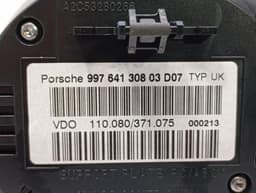PORSCHE Porsche 911 997 Instrument Cluster 997641308D07 Speedometer MK2 PDK MPH UK — thumbnail 7