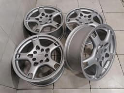 PORSCHE 19 PORSCHE 987 ALLOY WHEEL SET 99736215805 ALLOY WHEEL SET 8JX19 9.5JX19 — thumbnail 4