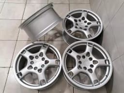 PORSCHE 19 PORSCHE 987 ALLOY WHEEL SET 99736215805 ALLOY WHEEL SET 8JX19 9.5JX19 — thumbnail 7