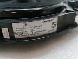 PORSCHE Porsche 911 997 Convertible Bose Speaker Set 99764556700 RHD RIGHT HANDLEB — thumbnail 7