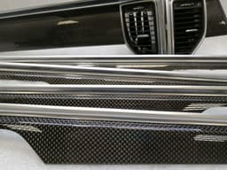 PORSCHE PORSCHE MACAN 95B MACAN TURBO S GTS CARBON FIBER TRIM RHD UK ORIGINAL SET — thumbnail 7