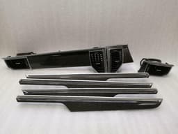 PORSCHE PORSCHE MACAN 95B MACAN TURBO S GTS CARBON FIBER TRIM RHD UK ORIGINAL SET — thumbnail 1