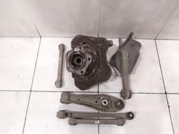 PORSCHE Porsche 911 997 right rear hub set 99733161207 wheel bearing housing rear right set — thumbnail 1