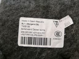 PORSCHE Porsche Macan 95B Luggage Compartment Cover 95B863990 Boot Liner Re — thumbnail 7