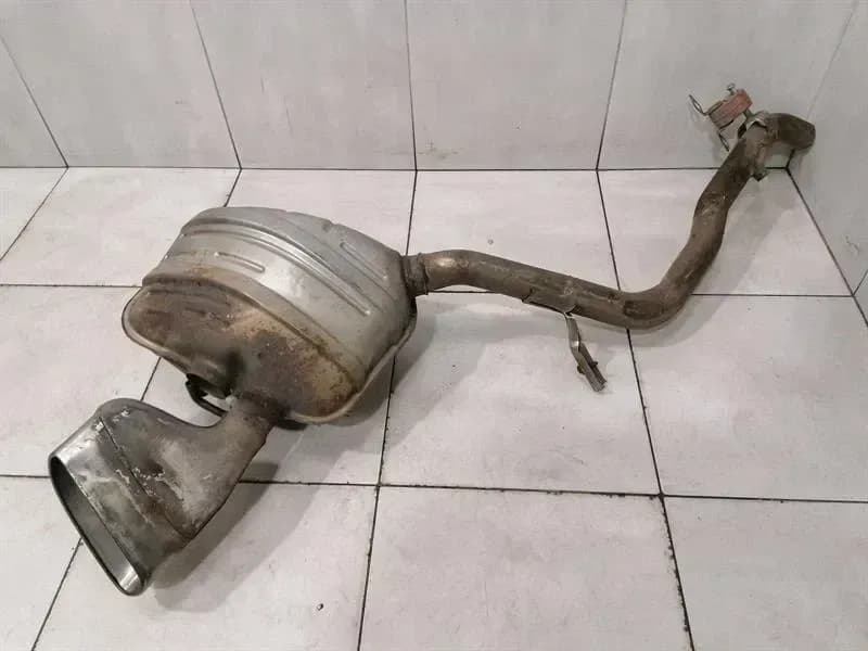 PORSCHE Porsche Panamera 3.6 970 Right Exhaust Silencer 97011191227 RE Exhaust FAULTY