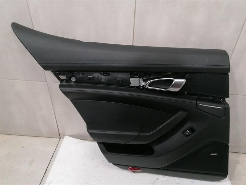 PORSCHE Porsche Panamera 970 door card rear left 97055591300 door panel rear leather