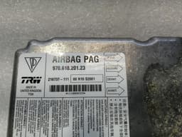 PORSCHE Porsche Panamera 970 Safety Module ECU 97061820123 Air Control Unit SRS — thumbnail 2